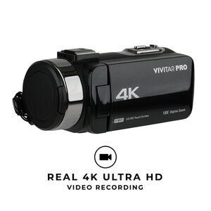 NWT Vivitar 4K HD Digital Video Camera Built in Night Vision, and 3” Display
